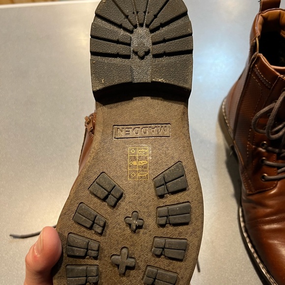 Madden By Steve Madden side zip boots MENS 9 - Picture 6 of 7